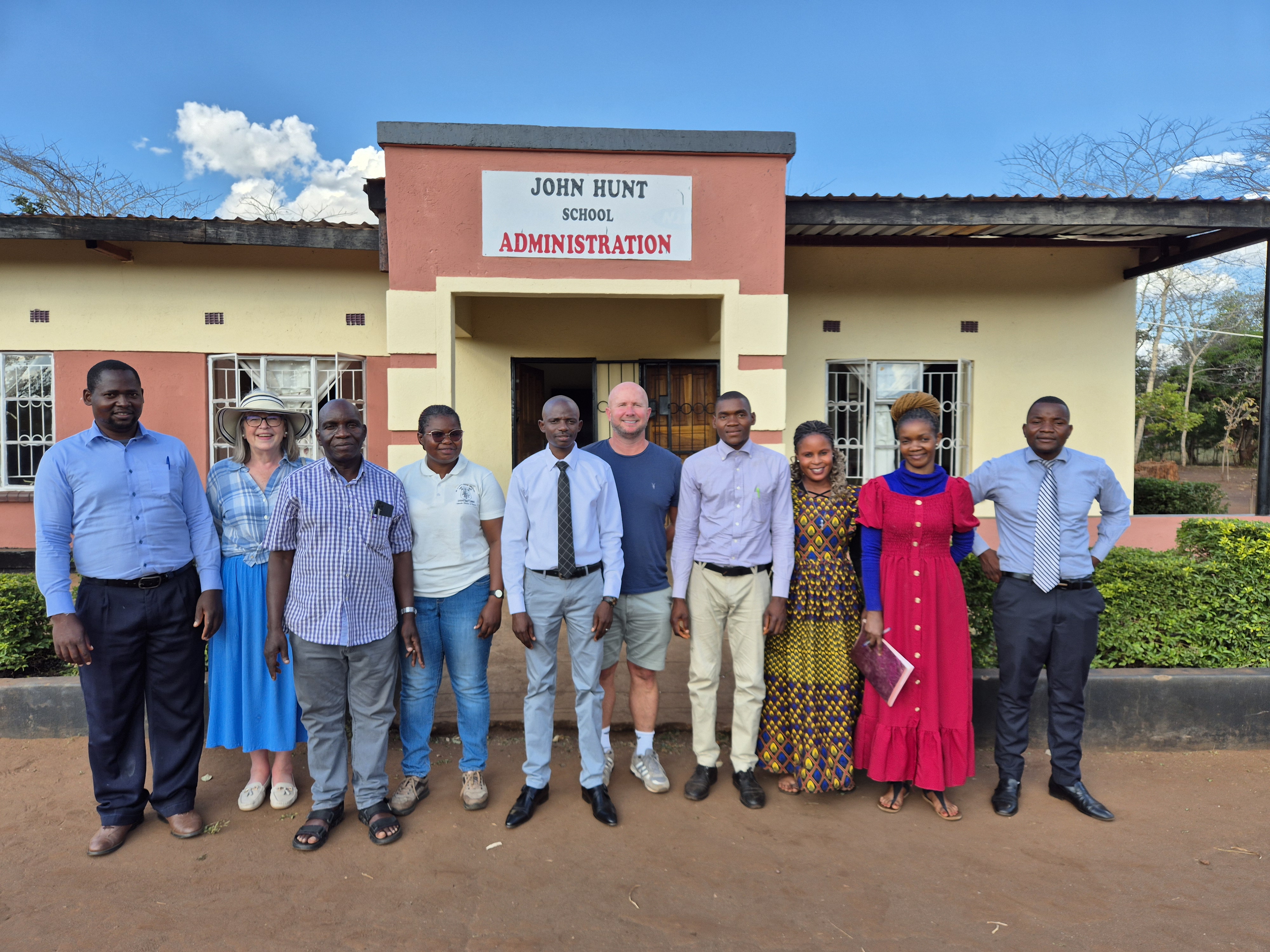 John Hunt Primary School in Eastern Zambia.